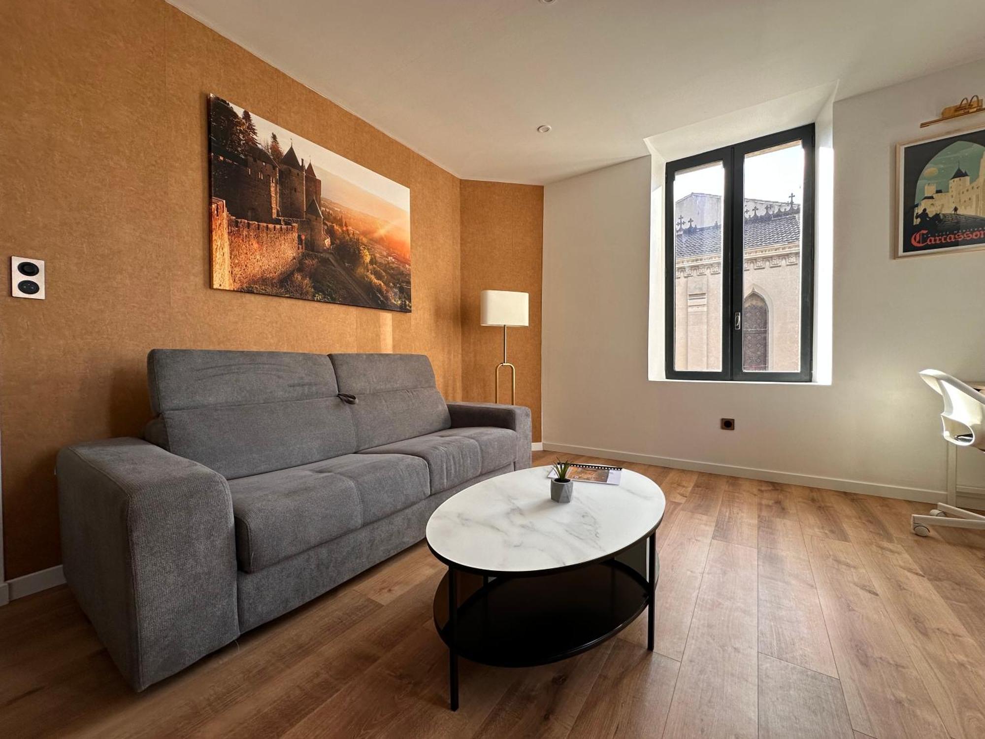 Les Appartements Du Palais Каркассонн Екстер'єр фото